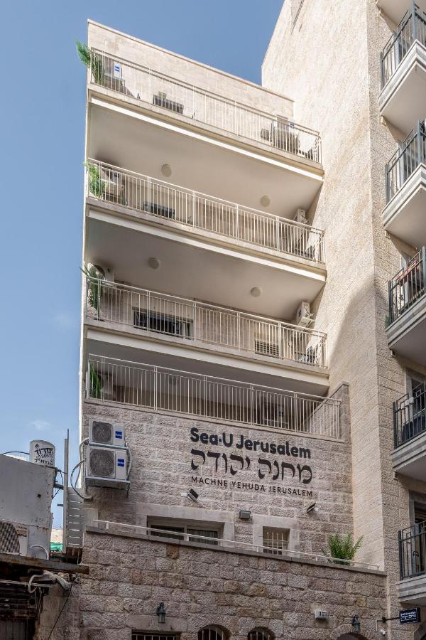 Sea U Jerusalem Mahane Yehuda Apartment Hotel Exterior photo